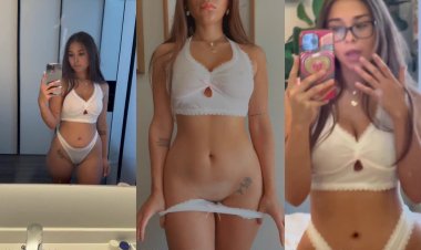 SophieRaiin Teases In Her White Undies
