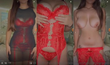 SophieRaiin Shows Her Tits In Her Lingerie